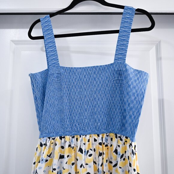 Tanya Taylor Size XL Gianna Printed Midi Dress - Picture 7 of 10